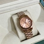 Datejust rose gold dial 31mm rose gold bracelet